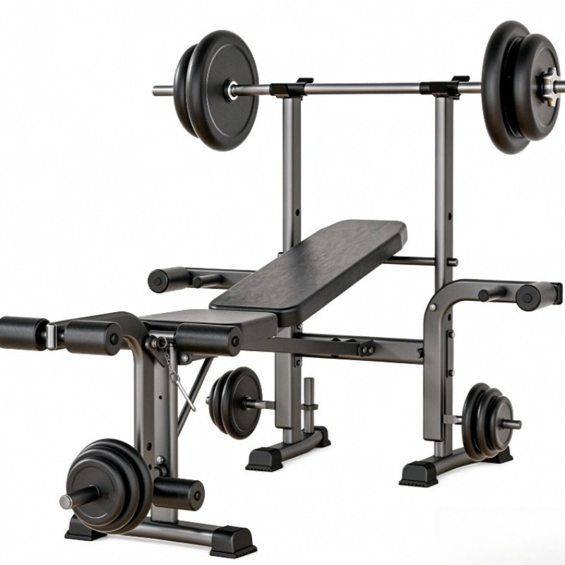 Home Gym Equipment Set - Nouveau banc de musculation multifonctionnel tout-en-un