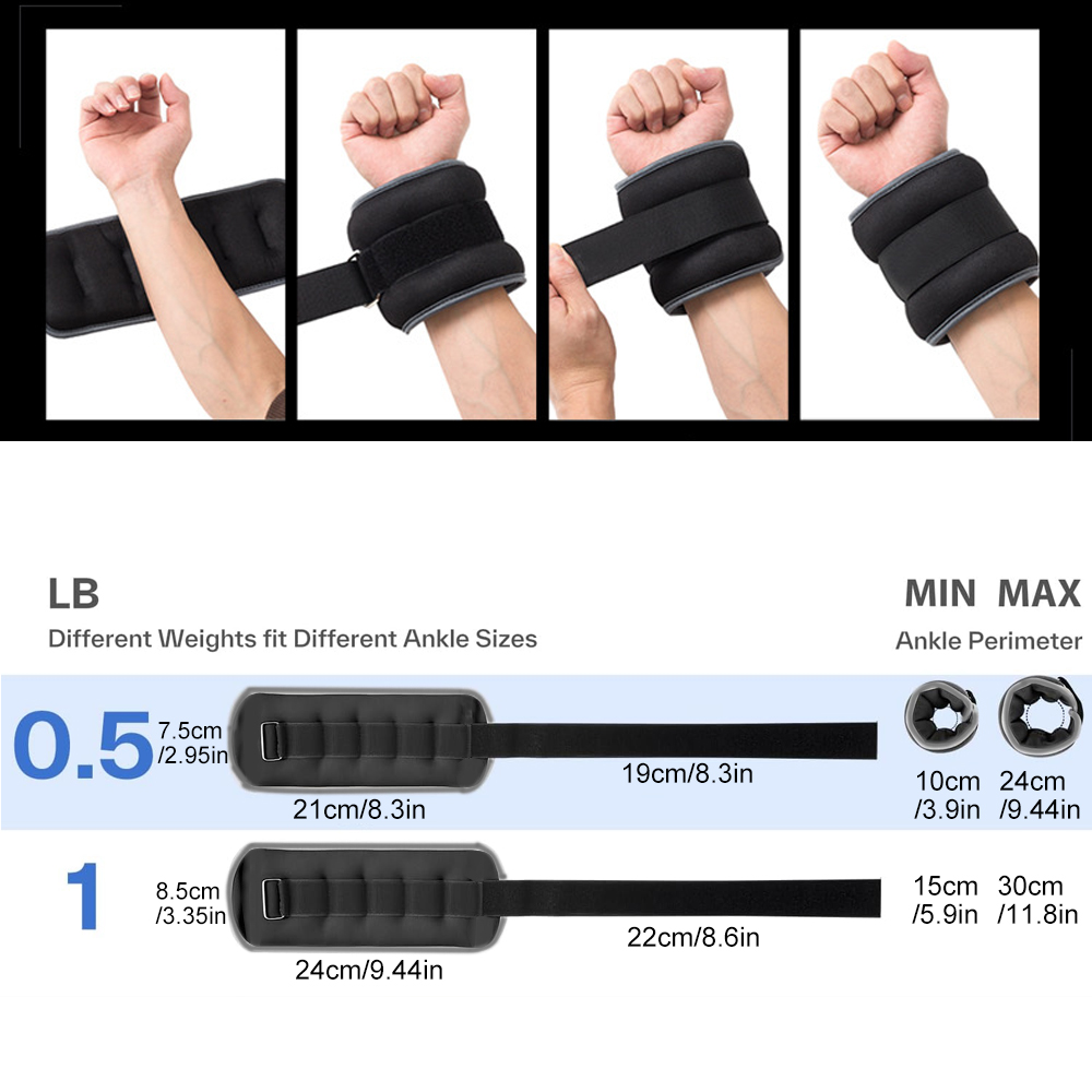 1 paire de poids de poignet, p - Leg Home Gym Workout avis et prix