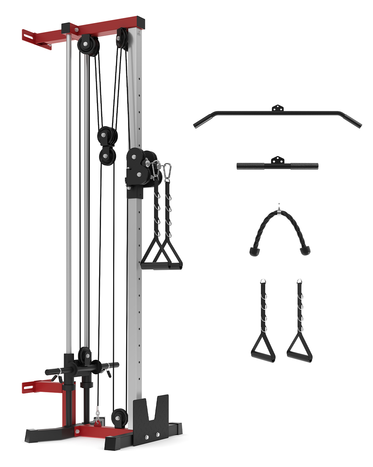 Machine à câbles murale à doub - Lat Pulldown Cable avis et prix