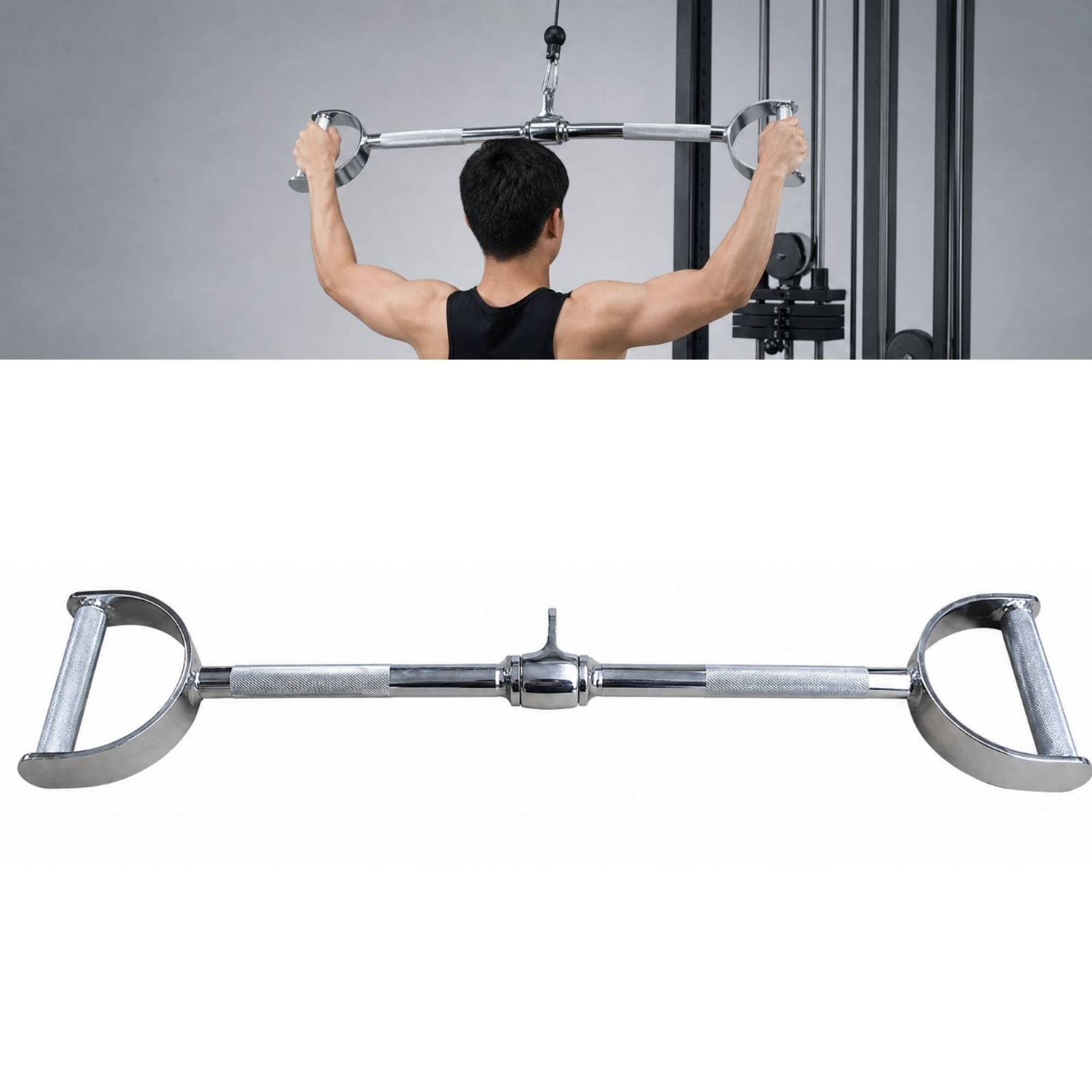 Poignée de câble large en form - Lat Pulldown Cable avis et prix