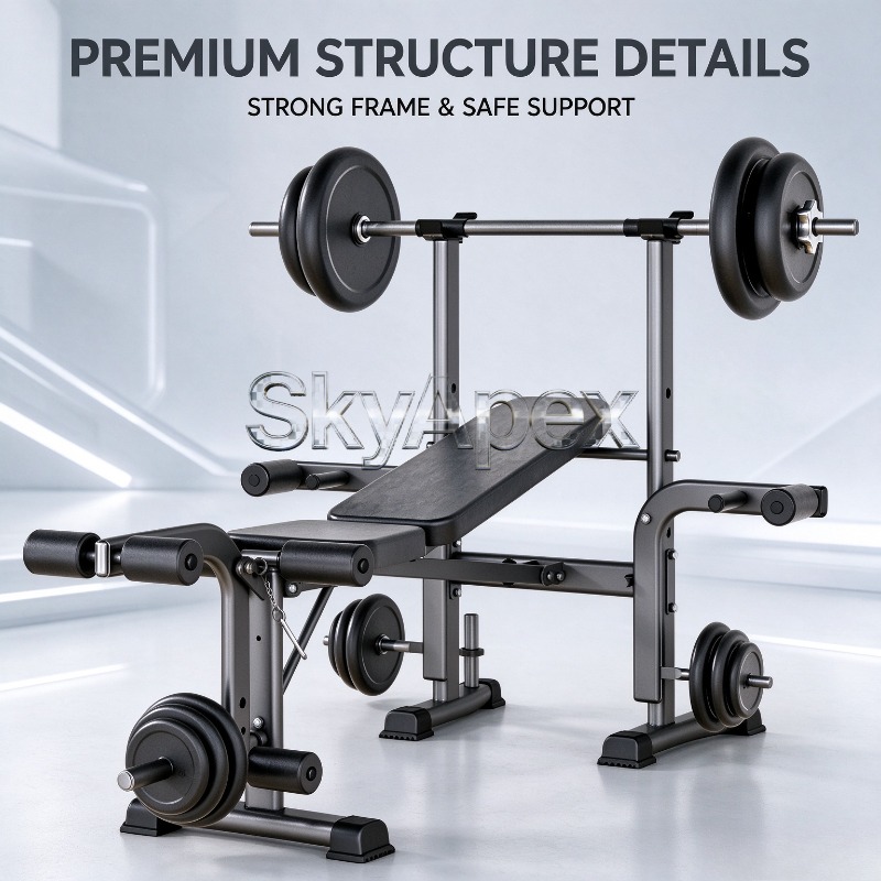 Nouveau banc de musculation mu - Home Gym Equipment Set avis et prix