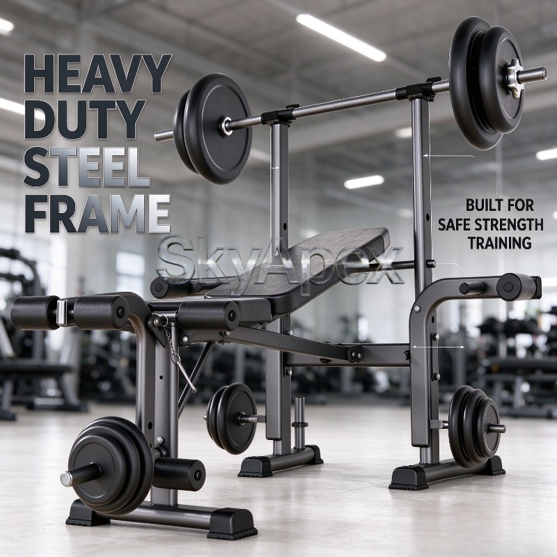 Nouveau banc de musculation mu - Home Gym Equipment Set avis et prix